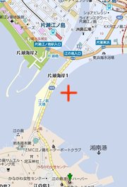 江の島ヨットハーバー周辺